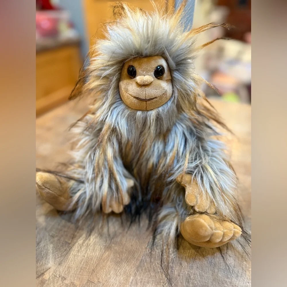 Douglas CuddleToys Plush Sasquatch Gray and Tan Big Foot Stuffed Animal